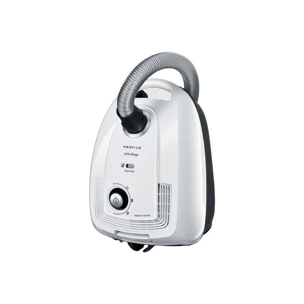 Profilo UltraAllergy Toz Torbalı Elektrikli Süpürge - Hijyenik Filtre, Yüksek Emiş Gücü, Beyaz, 4 Litre Kapasite ürün görseli 1
