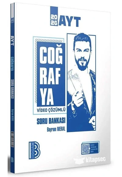 AYT COĞRAFYA ÇÖZÜMLÜ SORU BANKASI BENİM HOCAM ürün görseli 1