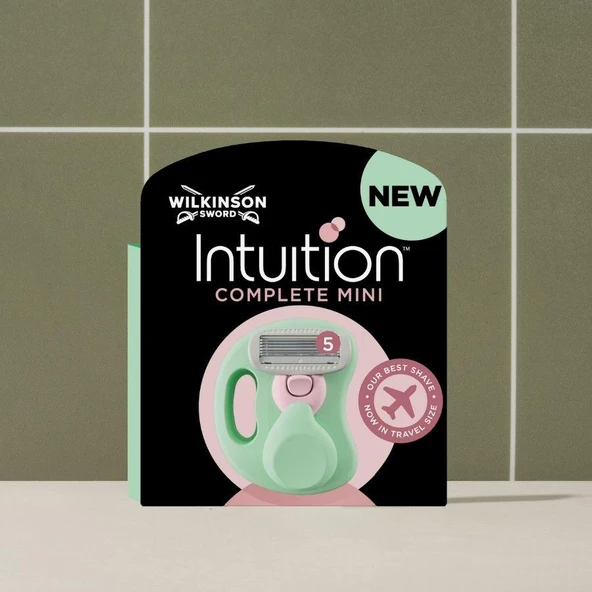 Wilkinson Sword Intuition Complete Mini Kadın Tıraş Bıçağı -Özel Kutusunda - Resim 9