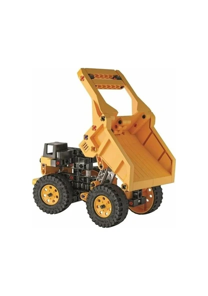 Clementoni Mekanik Laboratuvarı Haul Truck 75081 Lisanslı Ürün - Resim 5