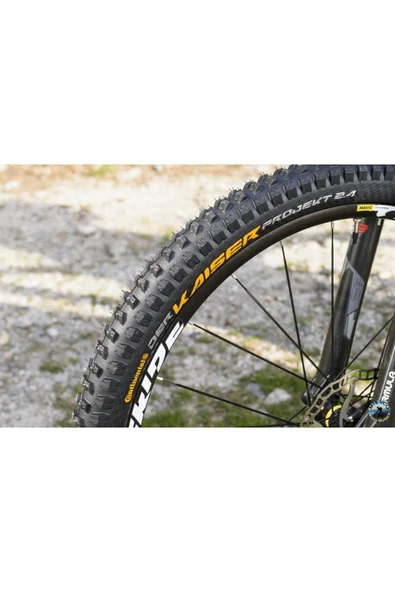 Continental Der Kaiser Projekt 27.5x2.40 TR Katlanır Dış Lastik Siyah Tubeless Downhill Dış Lastik - Resim 8