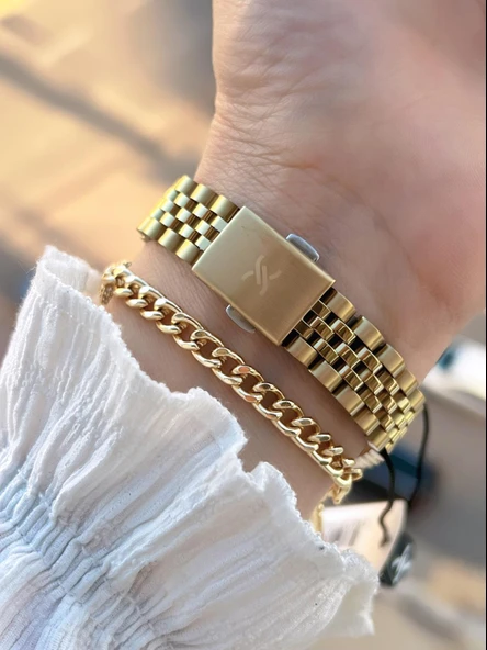 Daniel Klein 2 Yıl Garantili Jubile Kordon 3 Atm Suya Dayanıklı Kadın Kol Saati+Bileklik F.Z.10974.2 - Resim 3