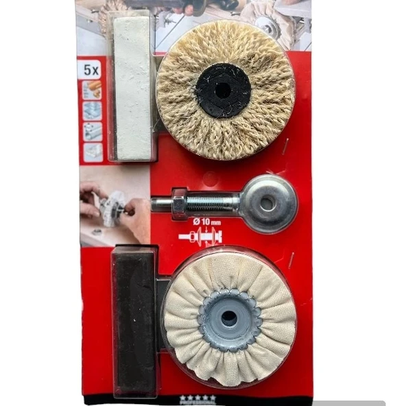 Kwb Polisaj Seti 6 Parça ürün görseli