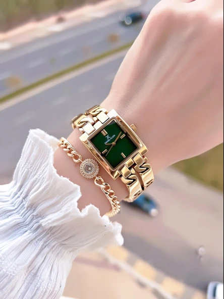 Daniel Klein Çelik Kordon 30 Mt Suya Dayanıklı Kadın Kol Saati+Bileklik BF.GF.10821.4 - Resim 3