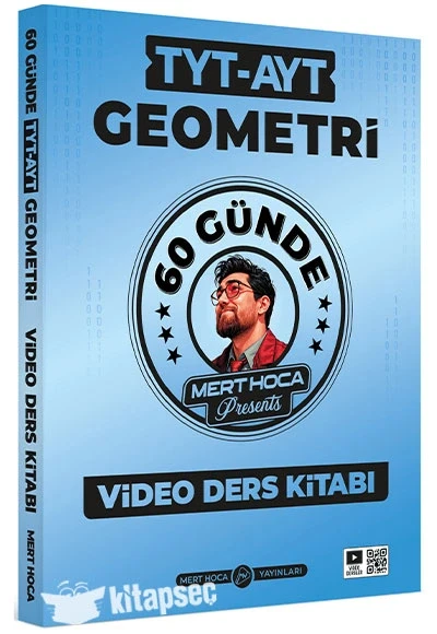 Tyt Ayt Geometri 60 Günde Video Ders Kitabı Mert Hoca ürün görseli 1