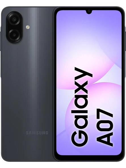 Samsung A07 4GB + 128GB Siyah ürün görseli