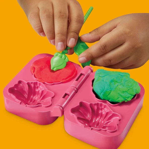 Play-Doh Blooming Flowers Oyun Seti G0492 - Resim 3