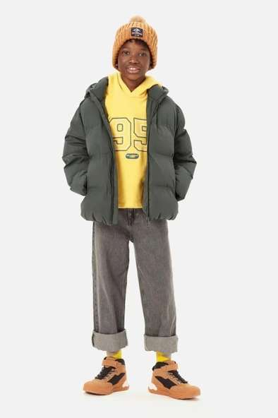 Vicco Stone 869.F25K.303 Anatomik Taban Erkek Çocuk Bot Camel 31-35 - Resim 5