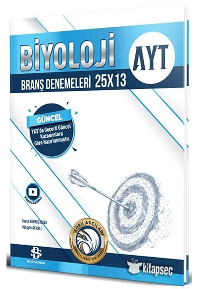 Ayt Biyoloji 25X13 Branş Denemeleri Bilgi Sarmal ürün görseli 1