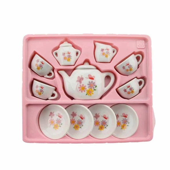 1501 Porselen Çay Seti 13 Parça -Sunman - Resim 5