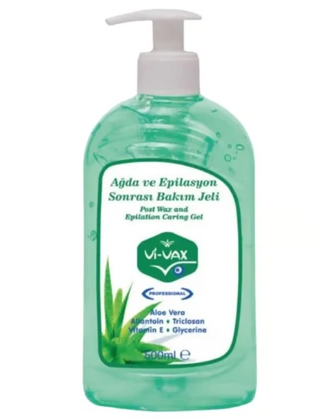 Vi-Vet Ağda ve Epilasyon Sonrası Bakım Jeli 500 Ml Aloe Vera Jel ürün görseli 1