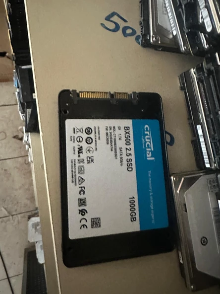 Crucial BX500 CT1000BX500SSD1 SATA 3.0 2.5" 1 TB SSD  YENİLENMİŞ ÜRÜN ürün görseli 1