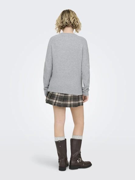 ONLY Bayan Örme Kazak 15204279 - Resim 3