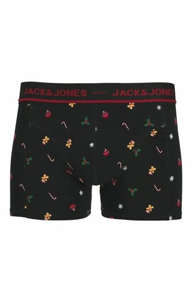 Jack Jones Mıstletoe Gıftbox 1 Boxer 2 Çorap Paket Erkek 12285134 - Resim 2
