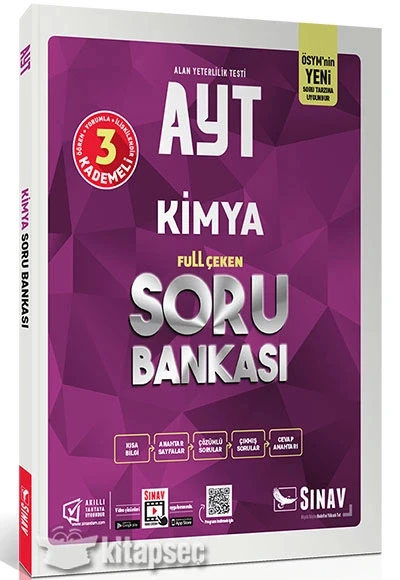 Ayt Kimya Soru Bankası Sınav ürün görseli 1