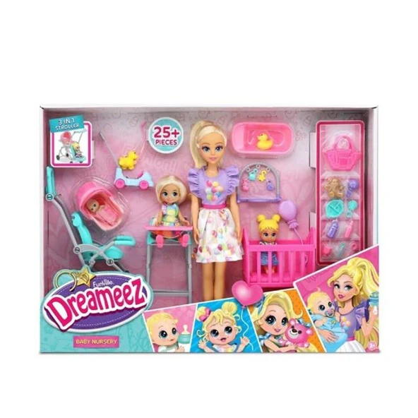 81100 SUN-FNV-MNK-BBK SET DREAMEEZ BEBEK BAKICISI - Resim 2