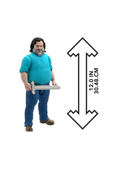 Mınecarft Movıe Steve JFR65 JGG67 Lisanslı Ürün - Resim 3