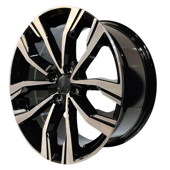 4 lü Takım SONİC 1053 7*17 4*100 ET40 60.1 BLACK MACK JANT - Resim 2