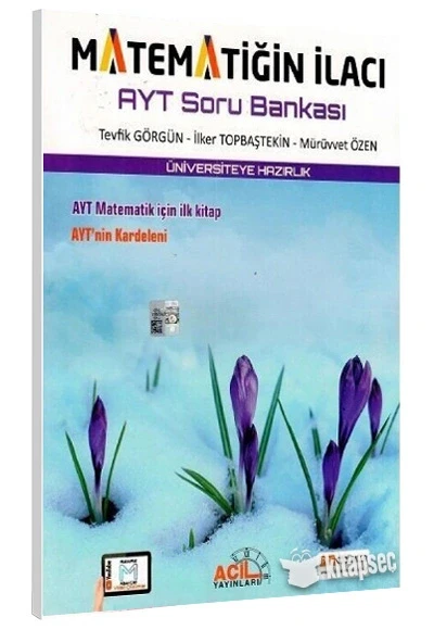 Acil Ayt Matematiğin İlacı Soru Bankası ürün görseli 1
