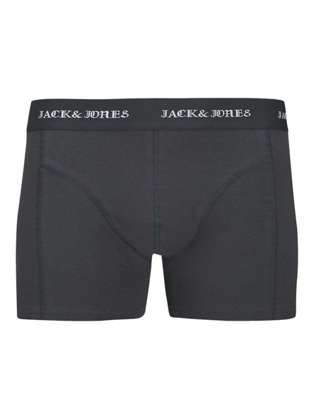 Jack Jones Mıles Solıd 3 Lü Paket Erkek Boxer 12281994 - Resim 4