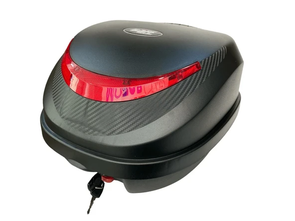 GAFF -GAFF 32 LİTRE MOTOSİKLET  ARKA ÇANTA (SİYAH) - Resim 3