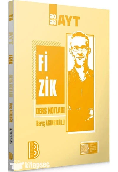 AYT FİZİK DERS NOTLARI BARIŞ AKINCIOĞLU BENİM HOCAM ürün görseli 1