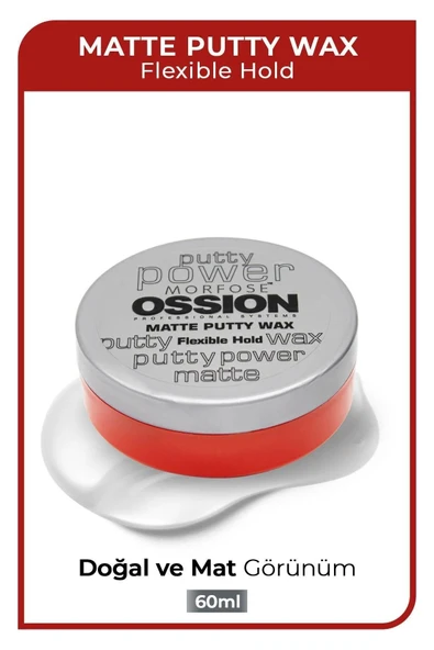 Morfose Ossion Matte Putty Wax 60 Ml ürün görseli