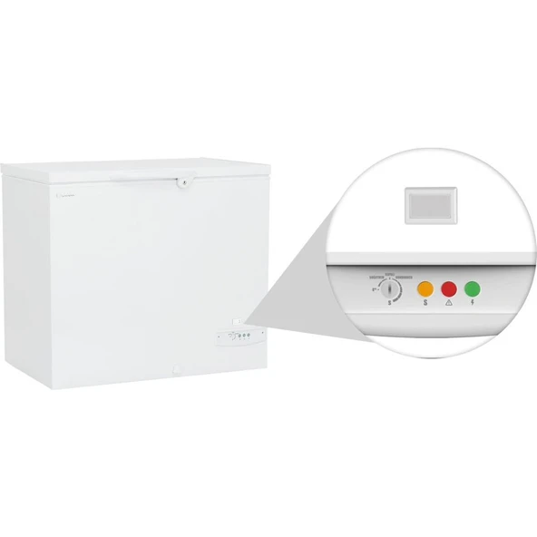 Uğur Udd 265 T D/s R63 C Enerji Sınıfı 168 Lt Sandık Tipi Derin Dondurucu - Resim 2