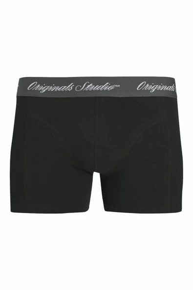 Jack Jones Norrebro Solıd 3 Lü Paket Erkek Boxer 12287141 - Resim 2