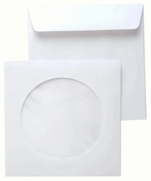 Oyal Cd Zarfı (12,5X12,5) Pencereli Beyaz 90 Gr ürün görseli