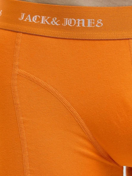 Jack Jones Mıles Solıd 3 Lü Paket Erkek Boxer 12281994 - Resim 8