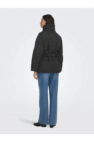 Only Chıka Lıfe Belted Puffer Kadın Ceket 15356918 - Resim 6