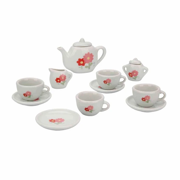 1501 Porselen Çay Seti 13 Parça -Sunman - Resim 6