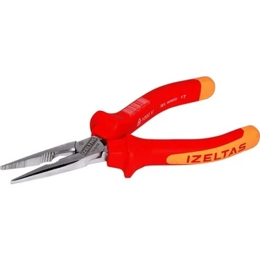 İZELTAŞ UZUN DÜZ KARGABURUN ELEK. İZOLELİ 1000 V 140 MM ürün görseli 1