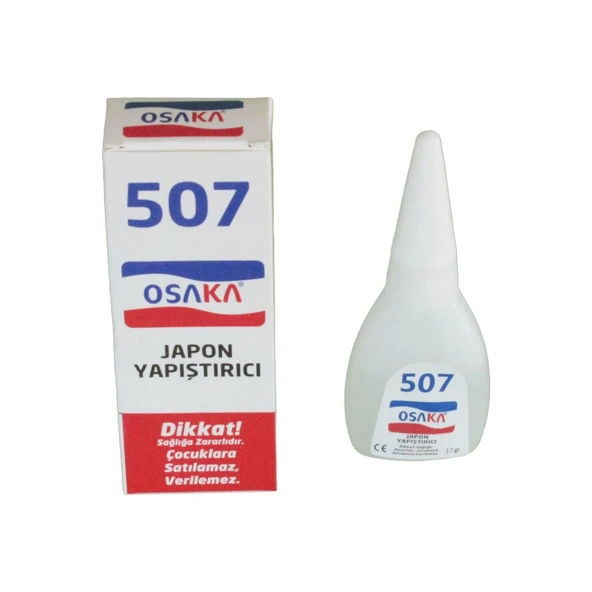 OSAKA 507 JAPON YAPIŞTIRICI SÜPER GLUE OY-507 BRÜT 20 GRAM ürün görseli