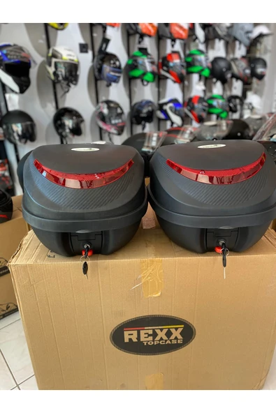 Topcase 35 Litre Siyah Arka Bagaj Çanta - Resim 3