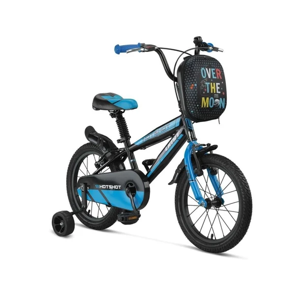 ÜMİT 1410 HOTSHOT-CANTA-V ERKEK ÇOCUK BİSİKLETİ 14 JANT SİYAH MAVİ ürün görseli