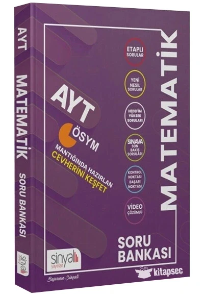 Sinyal Ayt Matematik Soru Bankası ürün görseli 1
