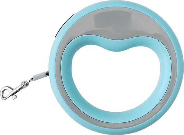 Süslüpati Otomatik Köpek Gezdirme Tasması Mavi 2.5 Metre - Resim 4