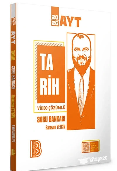 AYT TARİH VİDEO ÇÖZÜMLÜ SORU BANKASI BENİM HOCAM ürün görseli 1