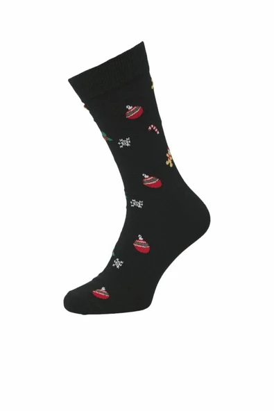 Jack Jones Mıstletoe Gıftbox 1 Boxer 2 Çorap Paket Erkek 12285134 - Resim 4