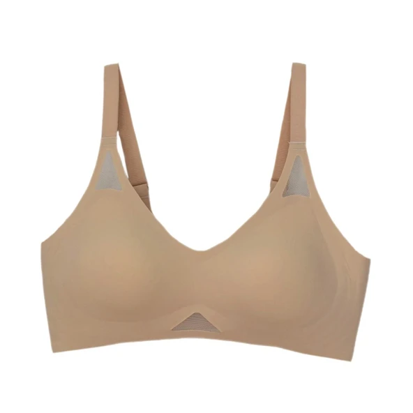 Kadın Silikonlu Lazer Kesim Sütyen B Cup BGL-ST04721 - Resim 2