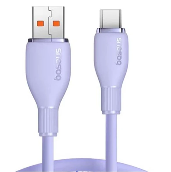 Baseus P10355703511-00 Pud. USB To C 100W Kablo 1.2m-Mor ürün görseli 1