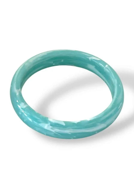 Turkuaz Renk Kemik Mika Bileklik ürün görseli 1