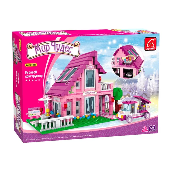 Ausini Fairyland Sweet Village Lego Seti - Resim 2
