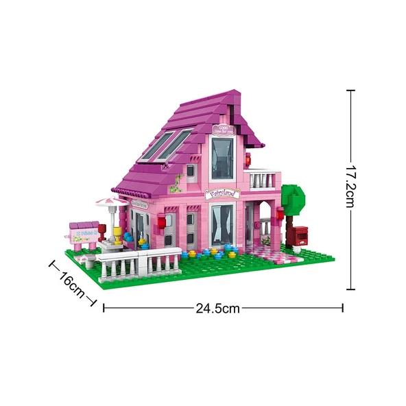 Ausini Fairyland Sweet Village Lego Seti - Resim 4