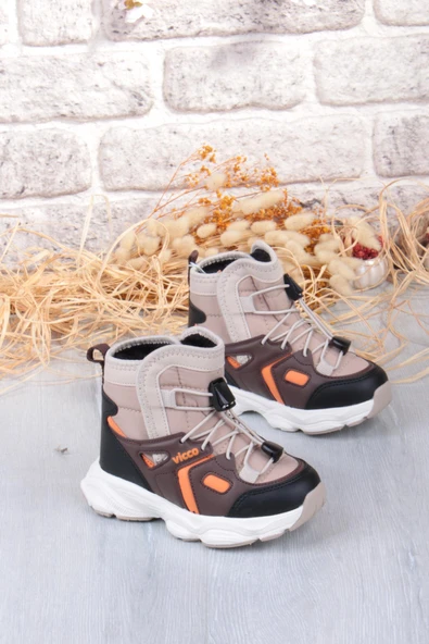 Vicco 943.P25K.502 Tog Bej Hafif Rahat Erkek Çocuk Bot - Resim 5