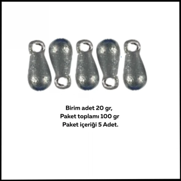 Uyguna-Yakala 20 gr-100 gr Armut Kurşun-SUN.092 ürün görseli