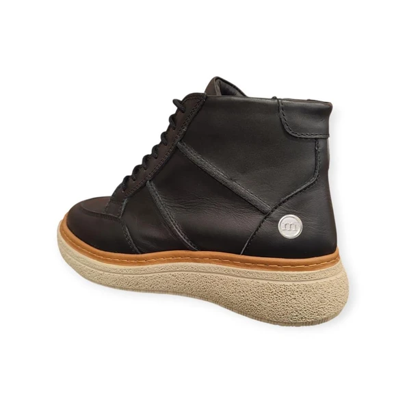 MAMMAMİA D25KB-1025 ESNEK HAFİF DERİ KADIN BOT - Resim 4