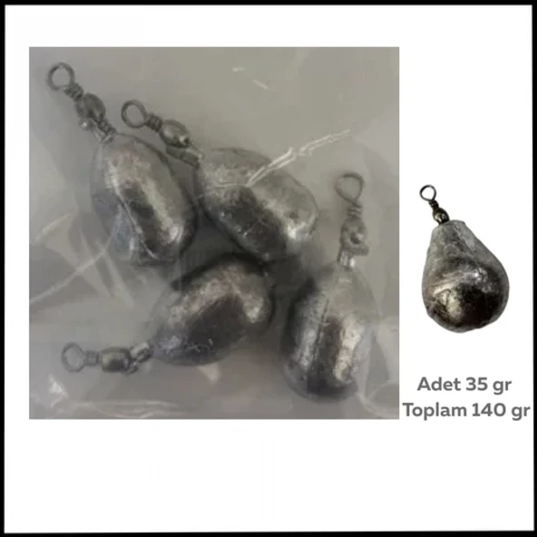 Uyguna-Yakala 35 gr-140 gr-Fırdöndü Kurşun -SUN.105 ürün görseli